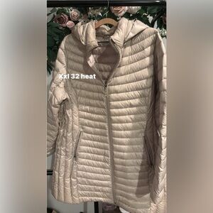 32 degree heat xxl Women's Beige Puffer Jacket